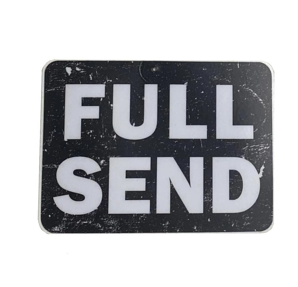Full Send Signal Stickers Stickers Northwest Full Send Sticker — Kenco Outfitters