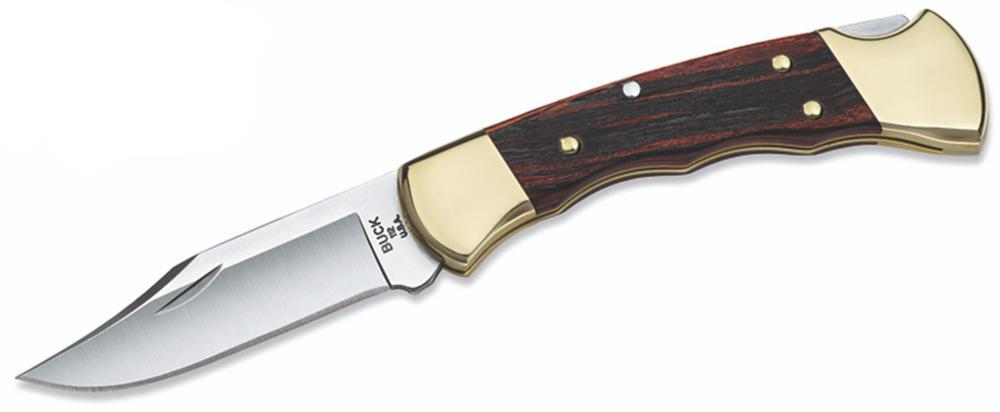 Buck Knives 112 Ranger Folding Knife with Finger Grooves