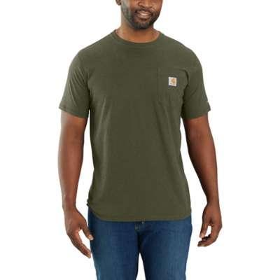 Carhartt Mens Force Relaxed Fit Midweight Short Sleeve Pocket TShirt