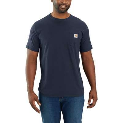 Carhartt Mens Force Relaxed Fit Midweight Short Sleeve Pocket TShirt