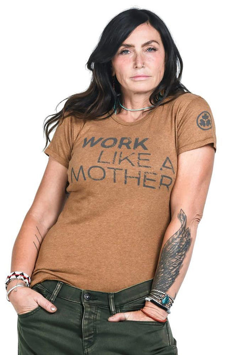 Dovetail Workwear Womens Work Like a Mother Short Sleeve Tee