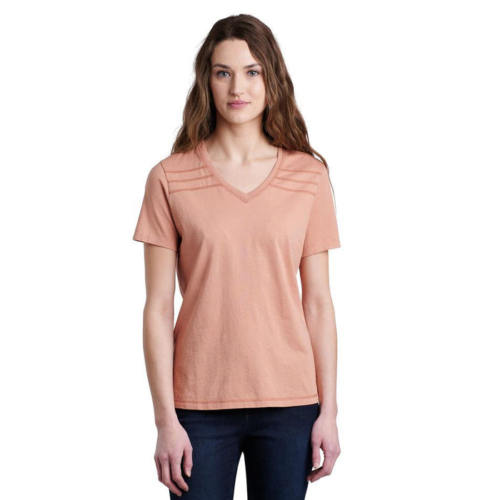 Kuhl Womens Arabella VNeck Short Sleeve Tee