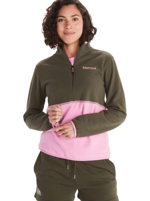 Marmot Womens Rocklin Half Zip Fleece Pullover