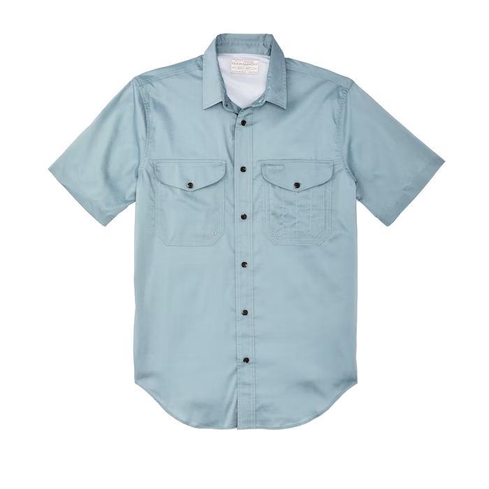 Filson Mens Twin Lakes Short Sleeve Sport Shirt