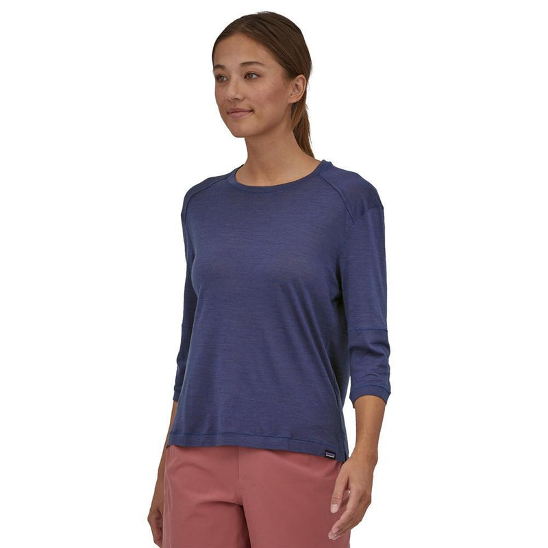Patagonia Womens Three Quarter Sleeve Bike Jersey