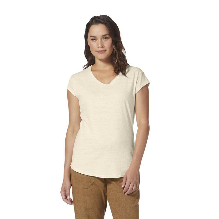 Royal Robbins Womens Vacationer VNeck Tee