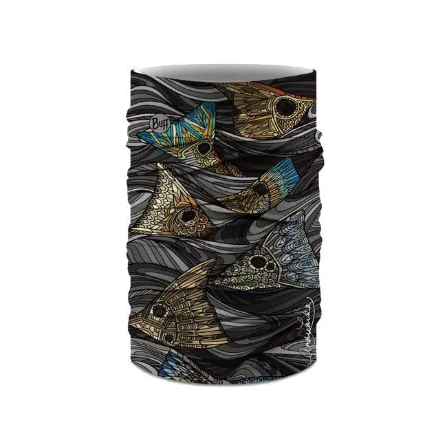 Buff Coolnet UV Neckwear Andrea Larko Redfish Tails