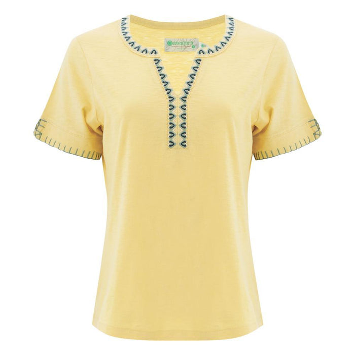 Aventura Womens Kateri Short Sleeve Top