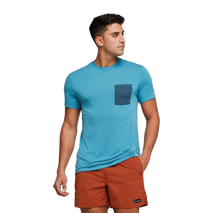 Cotopaxi Mens Paseo Travel Pocket Tshirt