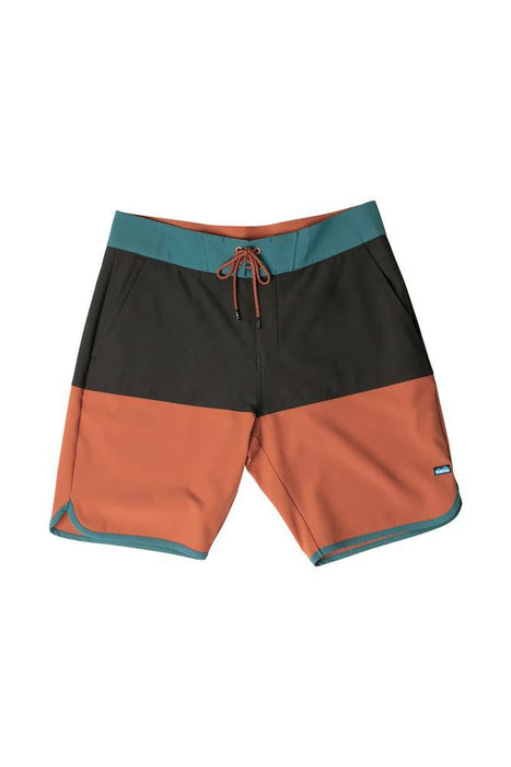 Kavu Mens Land Or Sea Colorblock Board Shorts