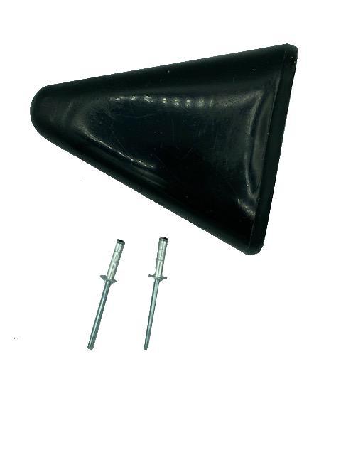 Radisson Canoe End Cap with Rivets