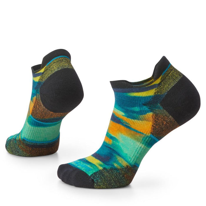 Smartwool Womens Run Targeted Cushion Brushed Print Low Ankle Socks