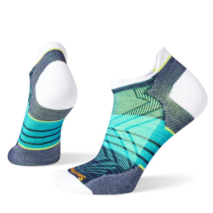 Smartwool Womens Run Zero Cushion Stripe Low Ankle Socks