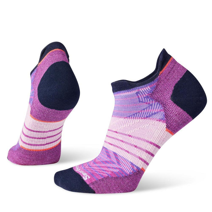 Smartwool Womens Run Zero Cushion Stripe Low Ankle Socks