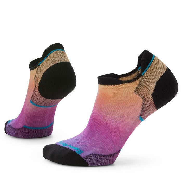 Smartwool Womens Run Zero Cushion Ombre Low Ankle Socks