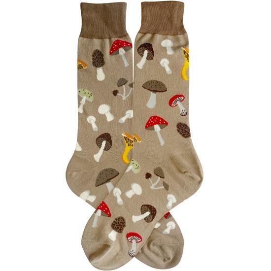 Foot Traffic Men's Mushroom Fungi Socks