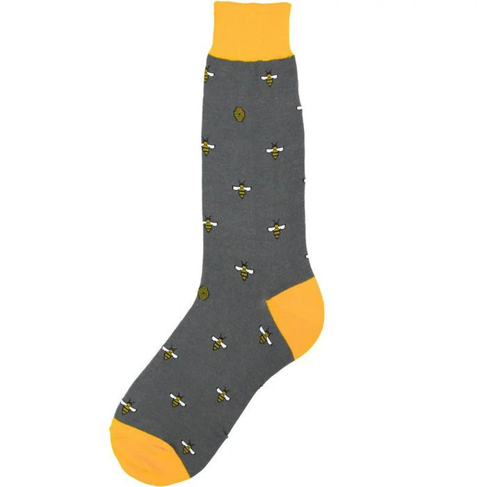 Foot Traffic Mens Bees Socks