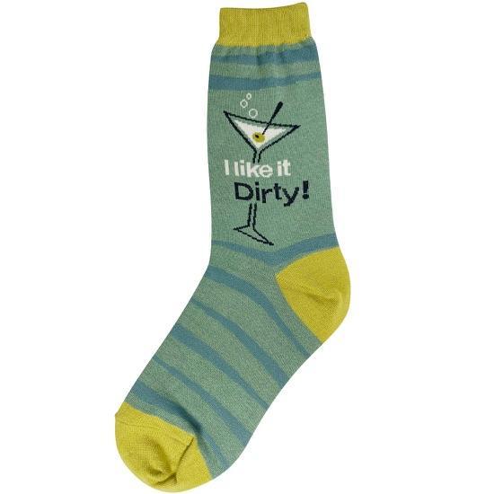 Foot Traffic Womens Dirty Martini Socks