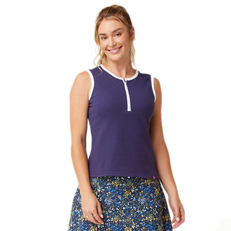 Krimson Klover Women's Peyton Sleeveless Polo Top