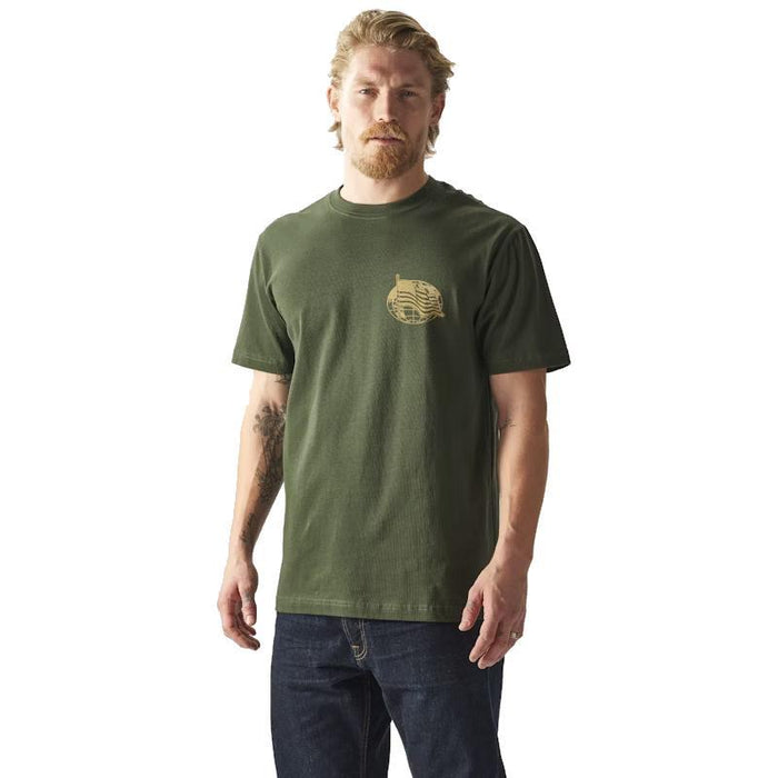 Filson Mens Pioneer Graphic Short Sleeve Tee Timber