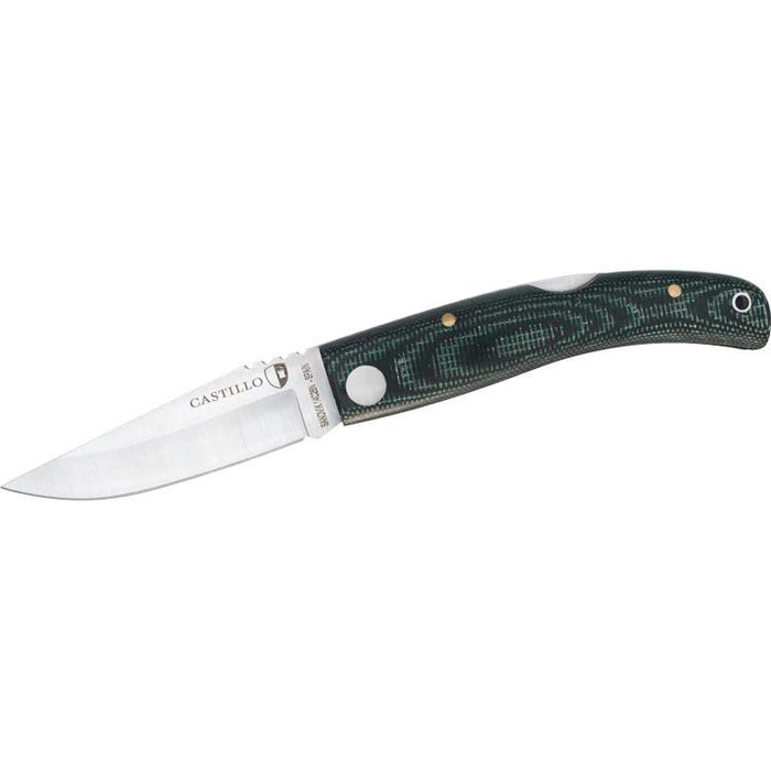 Castillo Knives Navaja Pine Green Micarta