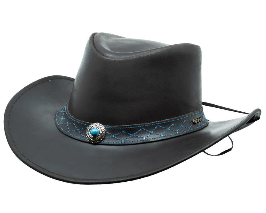 Outback Trading Company Victoria Leather Hat