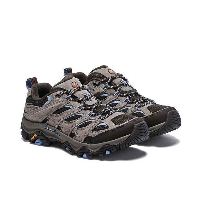 Merrell Womens Moab 3 Waterproof Hiking Shoe in Brindle