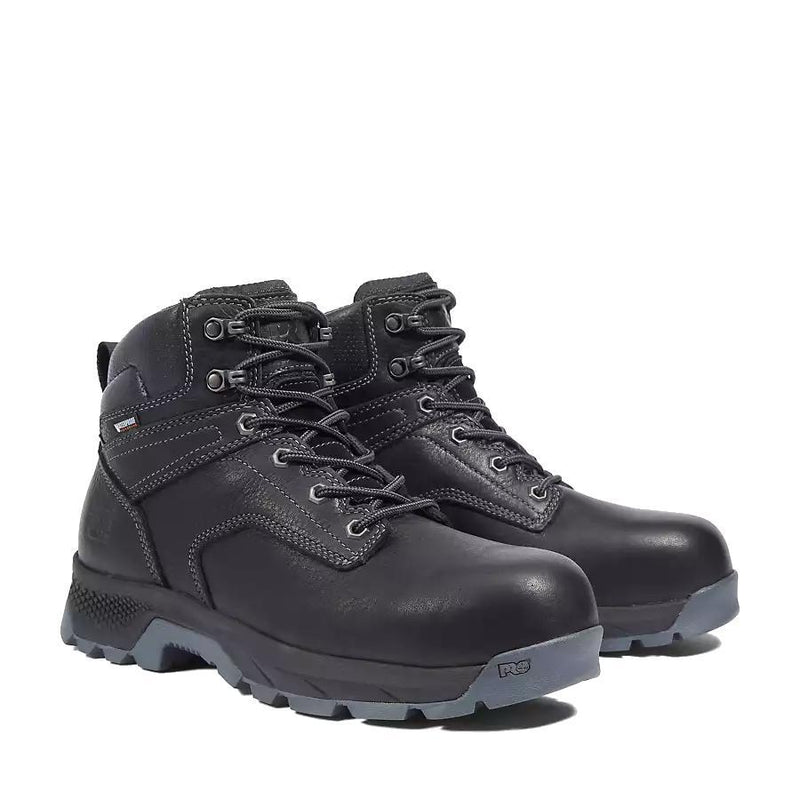 Men's Pro 6in TiTAN EV Composite Toe Waterproof Work Boot | Black