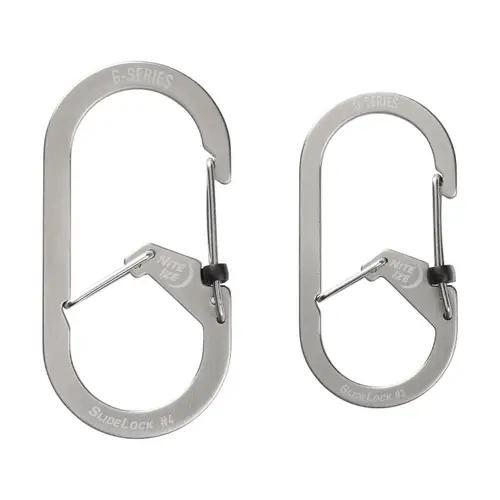 NiteIze GSeries SlideLock Dual Chamber Carabiner