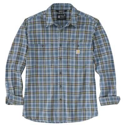 Carhartt Mens Rugged Flex Relaxed Fit Lightweight Long Sleeve Shirt