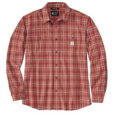 Carhartt Mens Rugged Flex Relaxed Fit Lightweight Long Sleeve Shirt