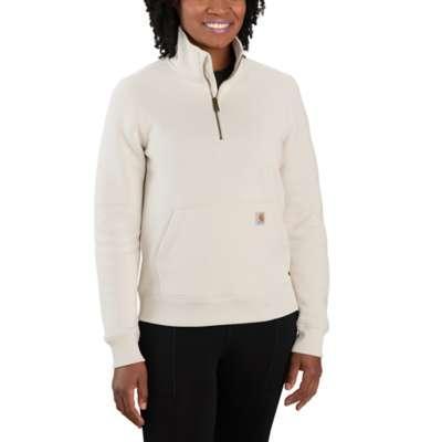 Carhartt Womens Relaxed Fit Midweight QuarterZip Sweatshirt