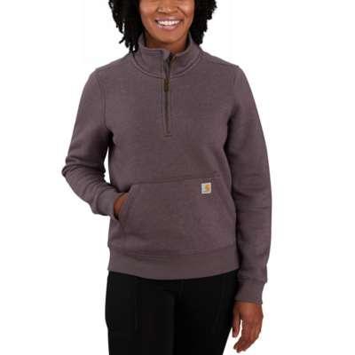 Carhartt Womens Relaxed Fit Midweight QuarterZip Sweatshirt