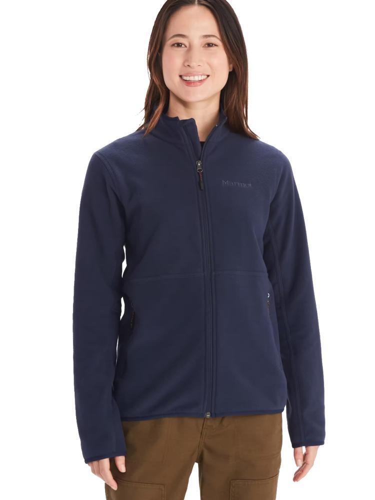 Marmot Womens Rocklin Full Zip Fleece Jacket