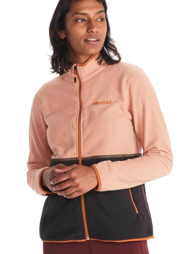 Marmot Womens Rocklin Full Zip Fleece Jacket