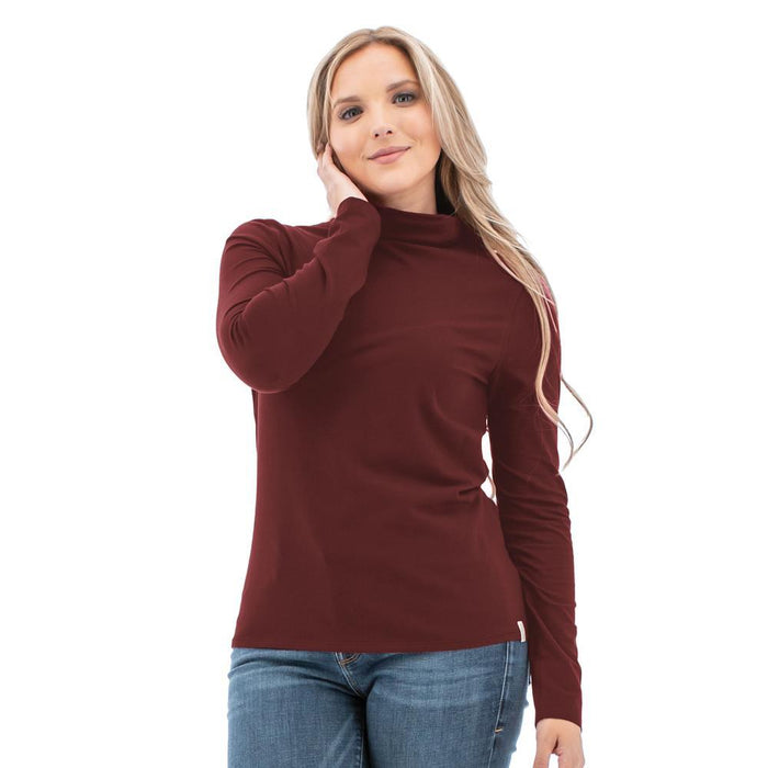 Old Ranch Womens Teton Turtleneck Long Sleeve Shirt