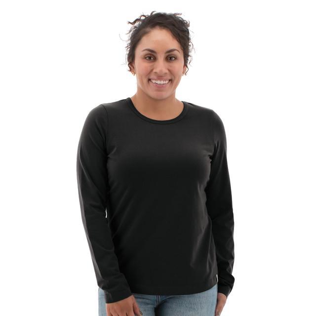 Old Ranch Womens Teton Long Sleeve Scoop Neck Tee