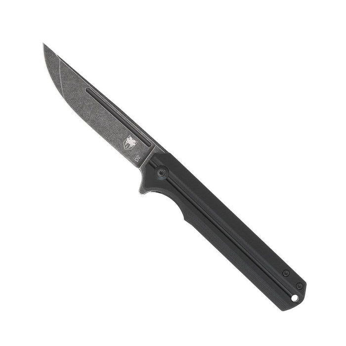 CobraTec Black Streamline G10 Folding Knife