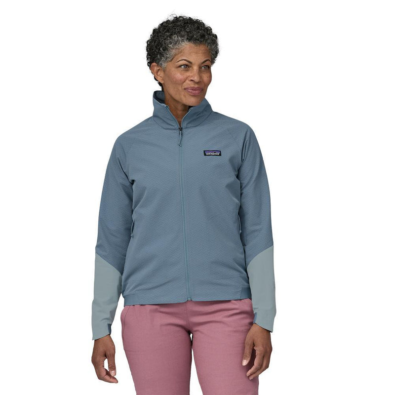 Women's R1 CrossStrata Jacket | Plume Grey