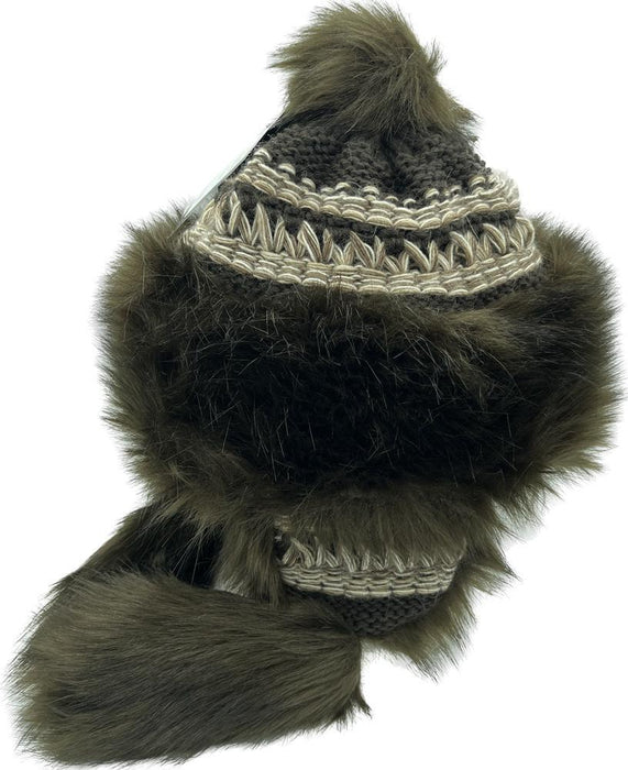 Starling Hats Bajka Faux Fur Hat with Earflaps