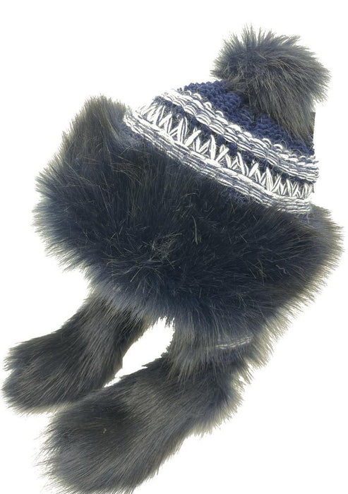 Starling Hats Bajka Faux Fur Hat with Earflaps