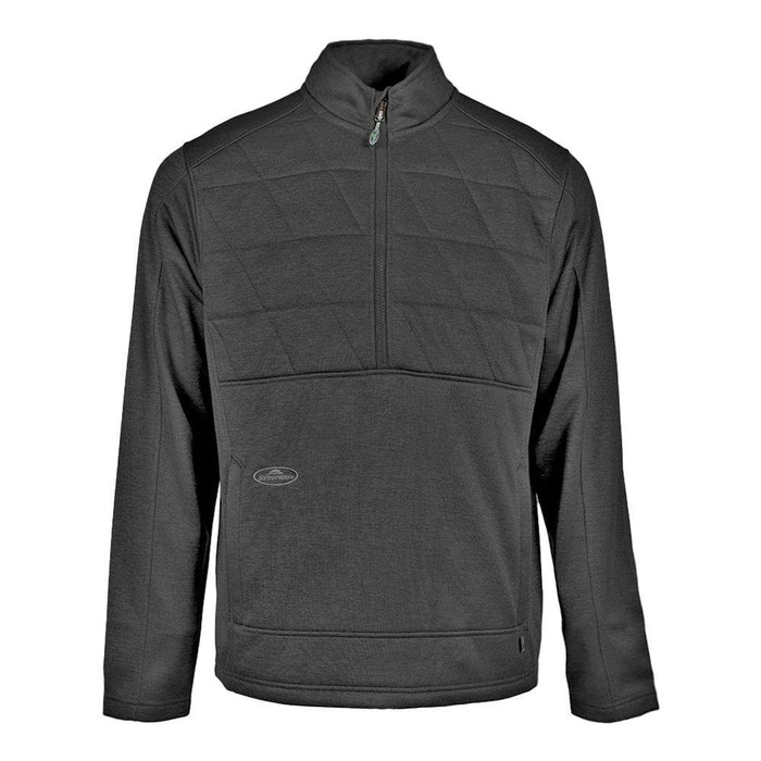 Arborwear Mens Thermogen Quilted Half Zip Sweatshirt