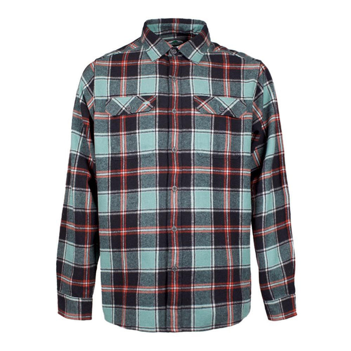 Arborwear Mens Chagrin Flannel Shirt | BLUE_SPRUCE