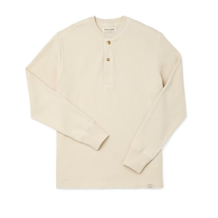 Filson Mens Waffle Knit Henley