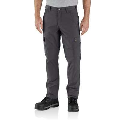 Rugged Flex Relaxed Fit Ripstop Cargo Fleece-Lined Work Pant