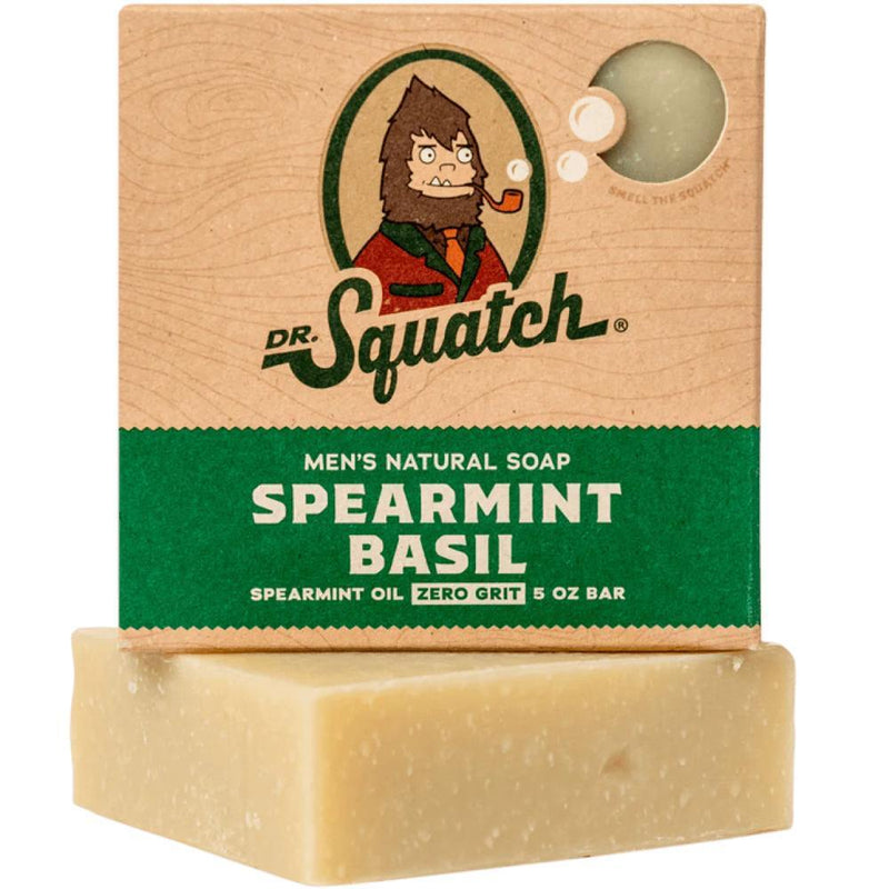 Dr Squatch Bar Soap | Spearmint Basil