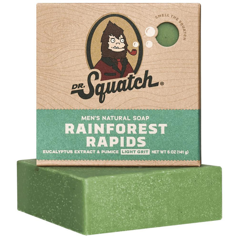Dr Squatch Bar Soap | Exfoliating Rainforest Rapids