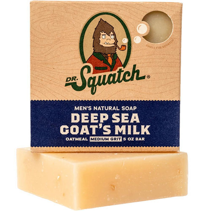 Dr Squatch Bar Soap | Exfoliating Deep Sea Goats Milk