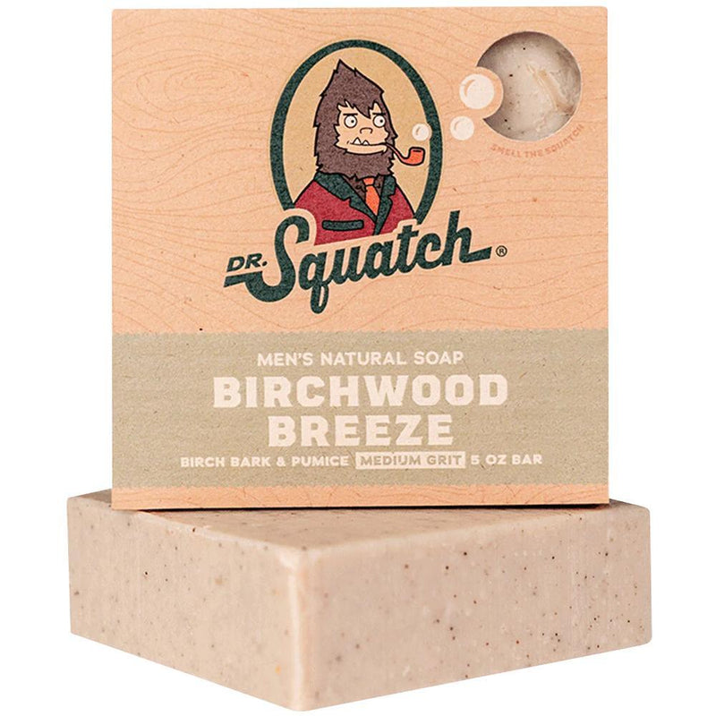 Dr Squatch Bar Soap | Exfoliating Birchwood Breeze
