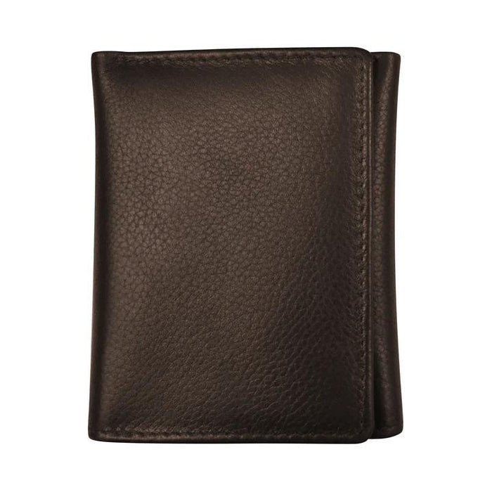 Ili New York Pebble Grain Leather Trifold Wallet